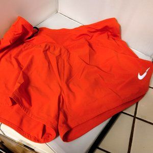 NIKE DRI FIT ECLIPSE 3” WOMEN'S RUNNING SHORTS RED XL CZ9580-696
